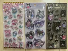 ウォーターシールマイメロディ・クロミ シールセットキラキラシールストーン