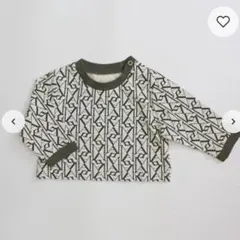 【新品未開封】 Semon Apartment 長袖カットソー モノグラム 80