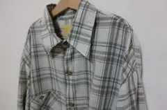 ビンテージ　チェックシャツ　オシャレカラー