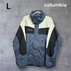 Columbia コロンビア Lマルチカラーナイロン マウンテンパーカー 羽織