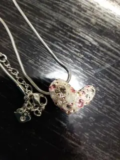 スワロフスキー　スワロフスキーハート　スワロフスキーハートネックレス