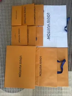 LOUIS VUITTON ショップ袋 8枚　箱2個セット