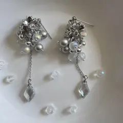 ⭐*︎様 シルバーフラワーピアス