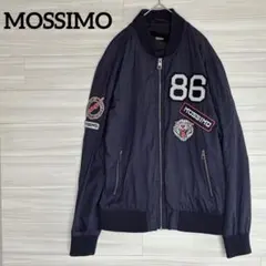 MOSSIMO MA-1type フライトジャケット ブルゾン　ワッペン
