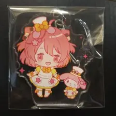 カラピチのあさん✕サンリオ アクリルキーホルダー