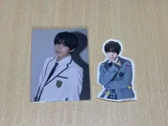 なにわ男子　HARD WORK　長尾謙杜　トレカ　フレークシール