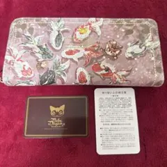 ダヤン Bebe Dayan 長財布 珍しく華やかな金魚柄　わちふぃーるどのサムネイル
