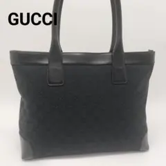 90s】グッチ トムフォード期 レザー トートバッグ ブラック