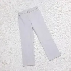 【ジャンニロジュディチェ】 ストレートパンツ 美脚 ストレッチ (40)のサムネイル