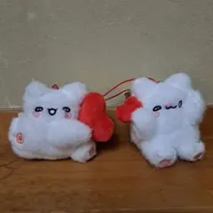 はなまるおばけ ハートマスコット 2個セット