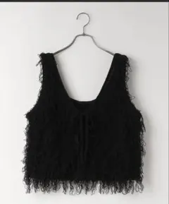 今季商品 LOWRYSFARM 2wayフリンジベスト