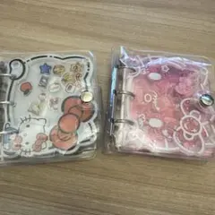 ハローキティ バインダー シール帳　おまけシール付き