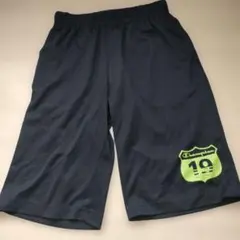 Champion メッシュハーフパンツ 160 黒