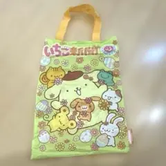 サンリオ いちご新聞　エコバッグコレクション　ポムポムプリン ガチャガチャ