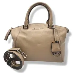 良品 マイケルコース ショルダーバッグ 2way ハンドバック ベージュ