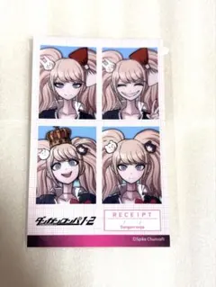 ダンガンロンパ 探偵 ダイソー セリア 証明写真ステッカー 江ノ島