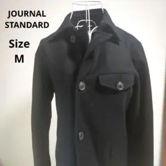 【オシャレ☆JOURNAL STANDARD】黒　ウールコート　サイズM