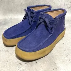 美品　クラークス × ヒドゥンNY (uk7) ワラビー　カップ　スウェード