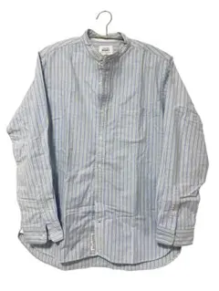 値下げ 美品 GLOBAL WORK スタンドカラーLSシャツ