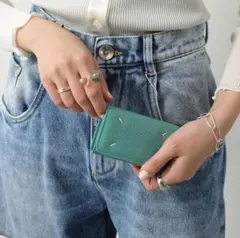 Maison Margiela マルジェラ レザー キーケース ライトパープル - メルカリ