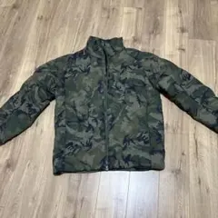 迷彩ダウンジャケット