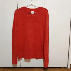 GAP メンズ 長袖 赤 Sサイズ