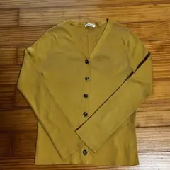 EVERYDAY I LIKE.Vネック カーディガン 22aw EVERYDAY I LIKE. Vネックリブカーディガン長袖 フリーサイズ - メルカリ