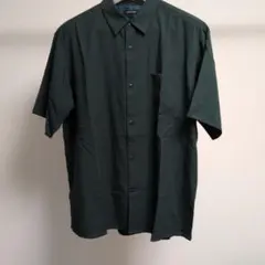 GLOBAL WORK 半袖シャツ L グリーン