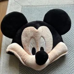 ミッキーマウス 耳付きぬいぐるみ帽子