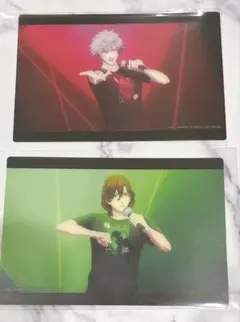 【匿名配送】うたプリ タブナイ クリアカード 嶺二　蘭丸