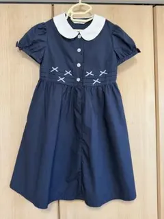 CHOPINdeux ネイビー ワンピース 120