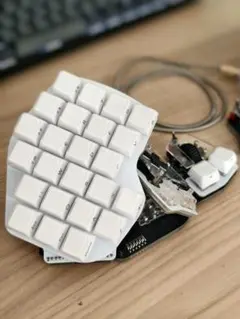ケース付き killer whale 分割キーボード Killer Whale】分割型メカニカルキーボード 完成品 - メルカリ
