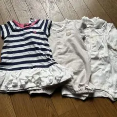 baiyaラルフローレン60ロンパースワンピーススカート半袖春夏新品女の子