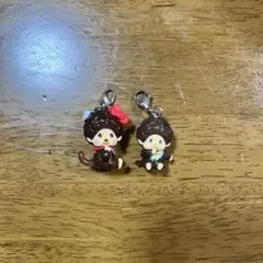 モンチッチ ハローキティ めじるしアクセサリー