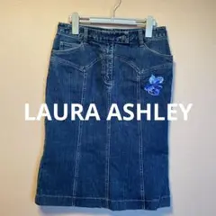 未使用新品☆ ローラアシュレイ　デニムスカート