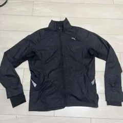 断捨離中　PUMA ブラック ジップアップジャケット