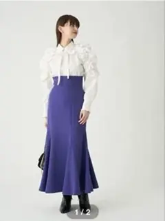 ◻︎新品◻︎ snidel スナイデル ヘムフレアマーメイドスカート