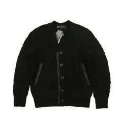 GU × UNDERCOVER コラボ ケーブルガーディガン ブラック S