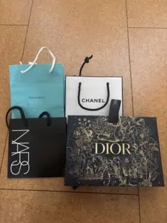 Tiffany & Co. Chanel NARS Dior ショップ袋セット