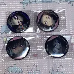 鬼滅の刃 ものがたる眼差し 缶バッジ 胡蝶しのぶ カナエ カナヲ 4点セット