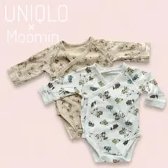 UNIQLO ユニクロ ムーミン スナフキン ロンパース セット 長袖 60cm