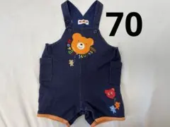 ミキハウス　ロンパース　70