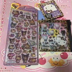 うるちゅる　サンリオ　キティ　日焼け　ボンボンドロップ　シール　ギャル　プチドロ