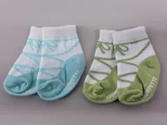 □TRUMPETTE ベビー靴下 2足セット