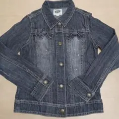 メゾピアノダークデニムジャケット 130