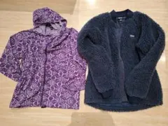 patagonia 幾何学模様 フード付きジャケット XXL ボマージャケット