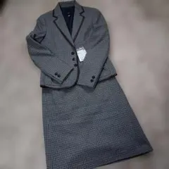 KEITH　チェック柄 ブレザー スカートセットアップ