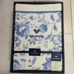新品 シミあり MARIO VALENTINO 綿毛布 140×200cmのサムネイル