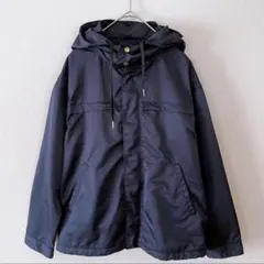 グリーンレーベルリラクシング　マウンテンフードパーカー　2WAY ネイビー　M
