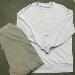 UNIQLO パジャマ レディース ウルトラストレッチセット パープル M